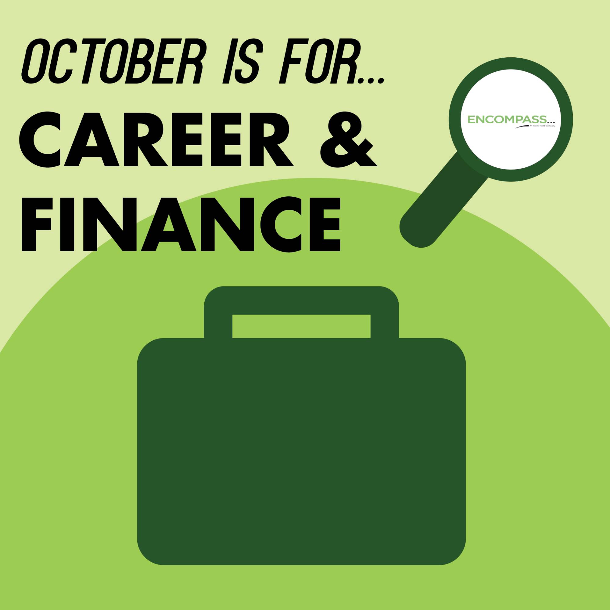 October is for Career and Finance